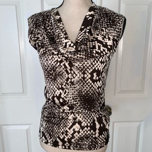 Michael Kors animal print top